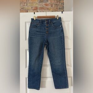 Madewell THE PERFECT VINTAGE CROP JEAN 27
